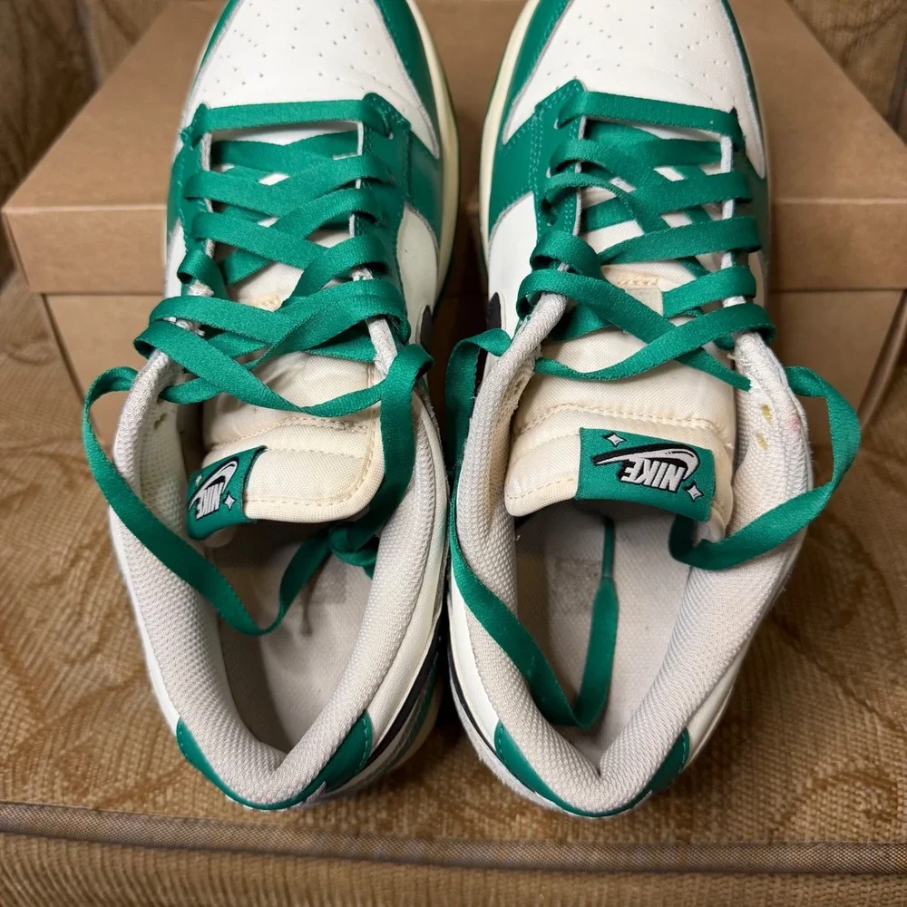 Nike Dunk Low SE Lottery Pack Malachite DR9654-100 Men's Size 9.5 No Box